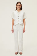 Gilet Billie - Blanc