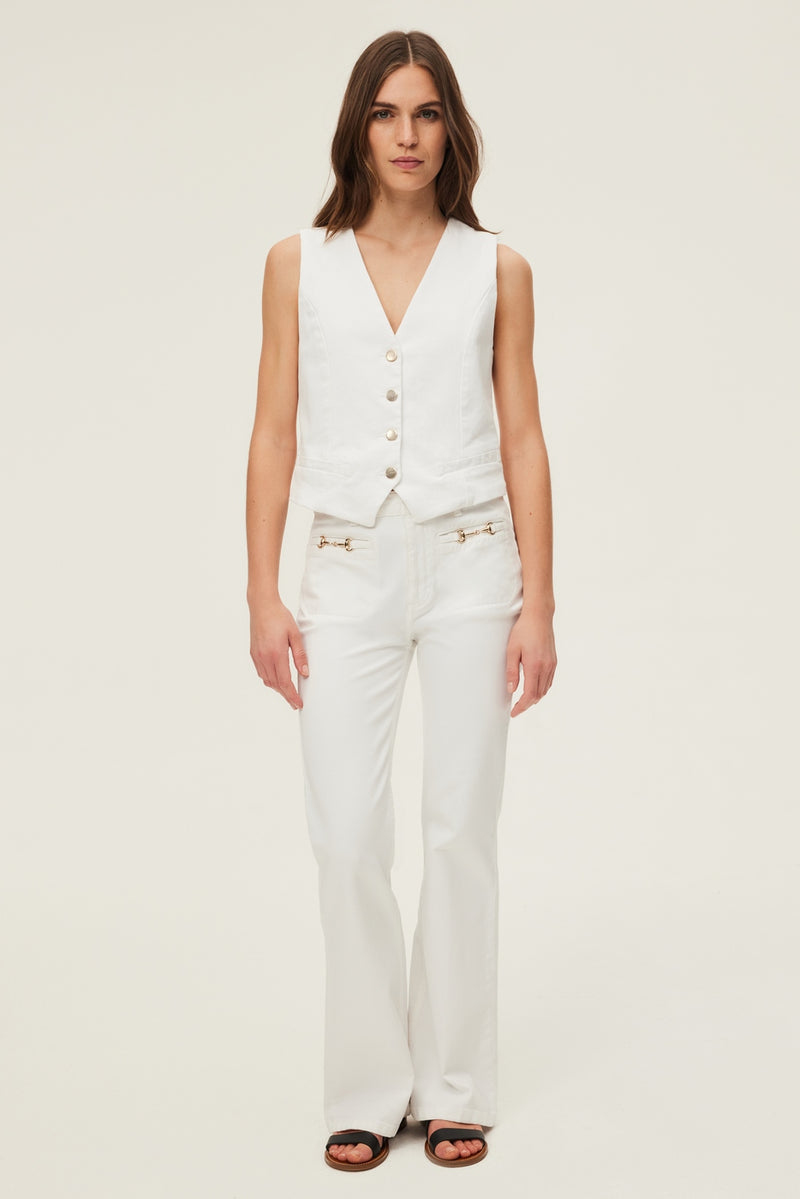 Gilet Billie - Blanc