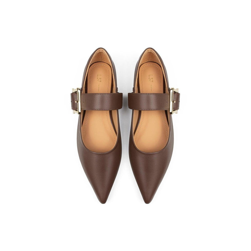 Ballerines About Time - Marron