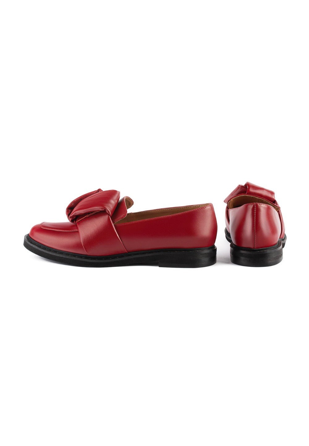Mocassins Cross The Line - Rouge