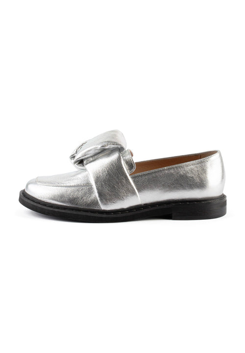 Mocassins Cross The Line - Argent