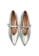 Different Part Ballerinas - Silver