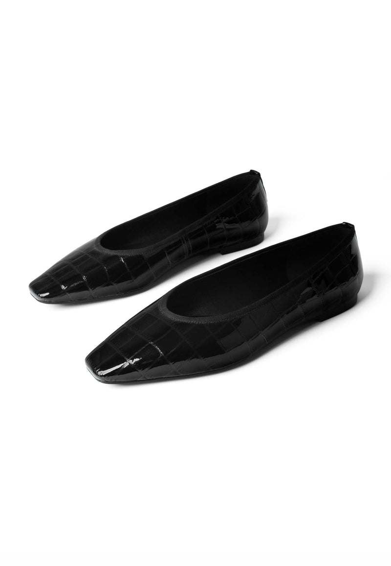 Elara Shine Flats - Blackcro