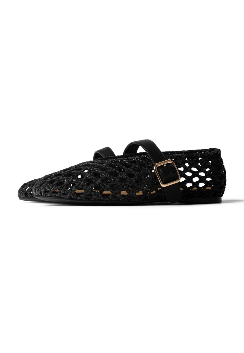 Forever On A Sunday Ballerinas - Black