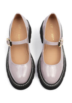 Four Seasons Derby Shoes - Lilac
