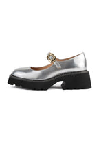 Four Seasons Derby Shoes - Silver