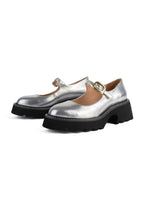 Four Seasons Derby Shoes - Silver