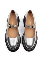 Four Seasons Derby Shoes - Silver