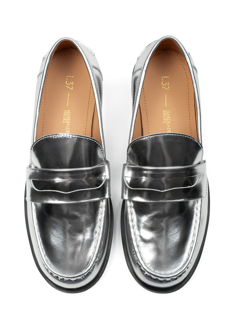 Mocassins Good Advice - Argent