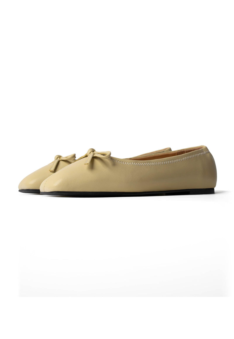 Golden Hours We Had Ballet Flats - Yellow