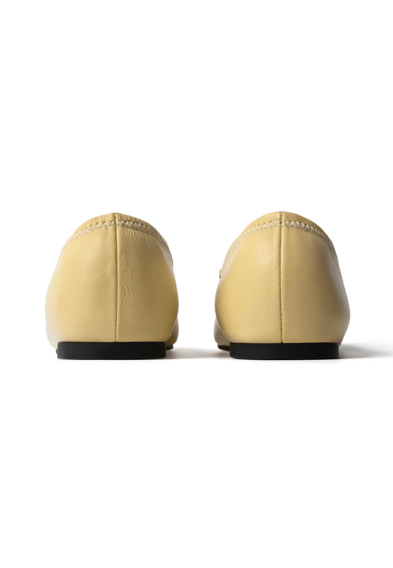 Golden Hours We Had Ballet Flats - Yellow