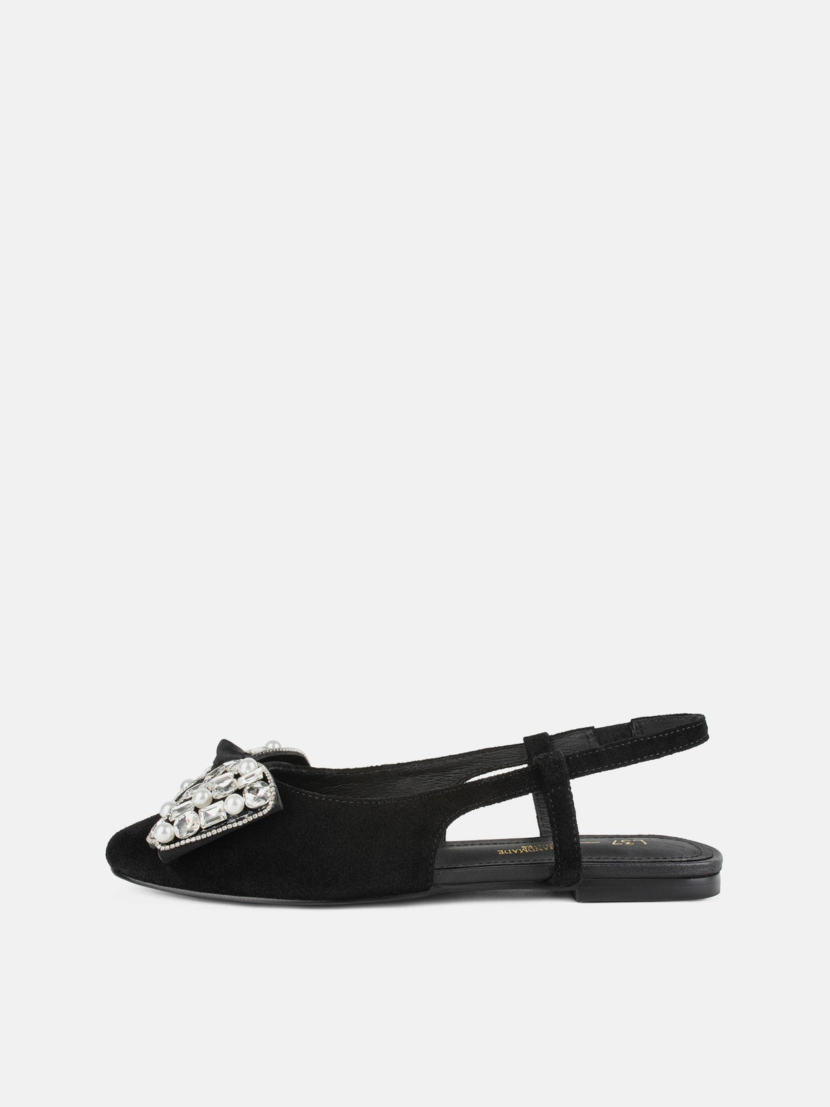 With Bated Breath Ballet Flats - Black