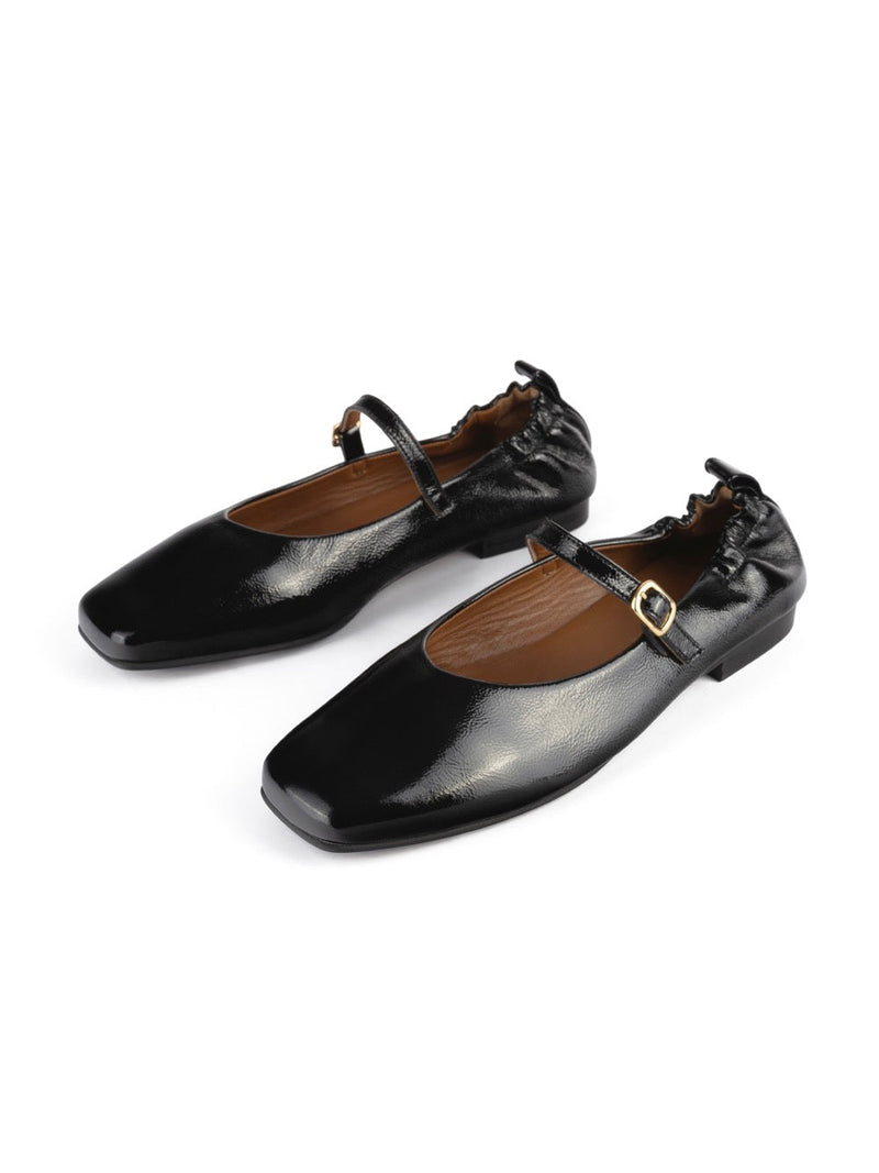 Luxe Strides Ballerinas - Black