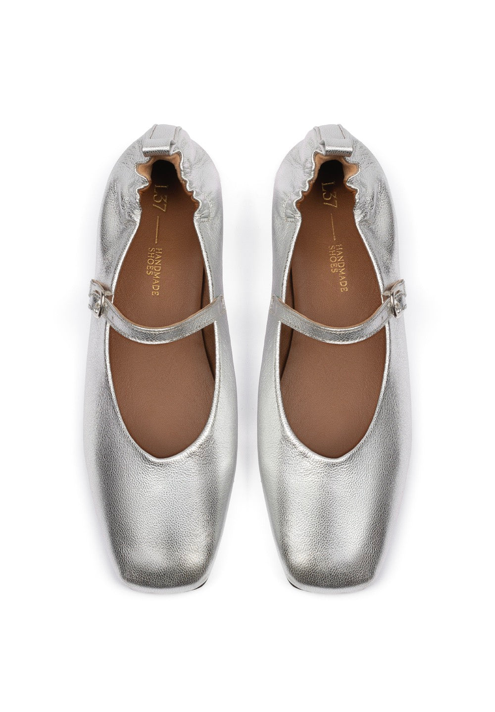Ballerine Luxe Strides - Argento