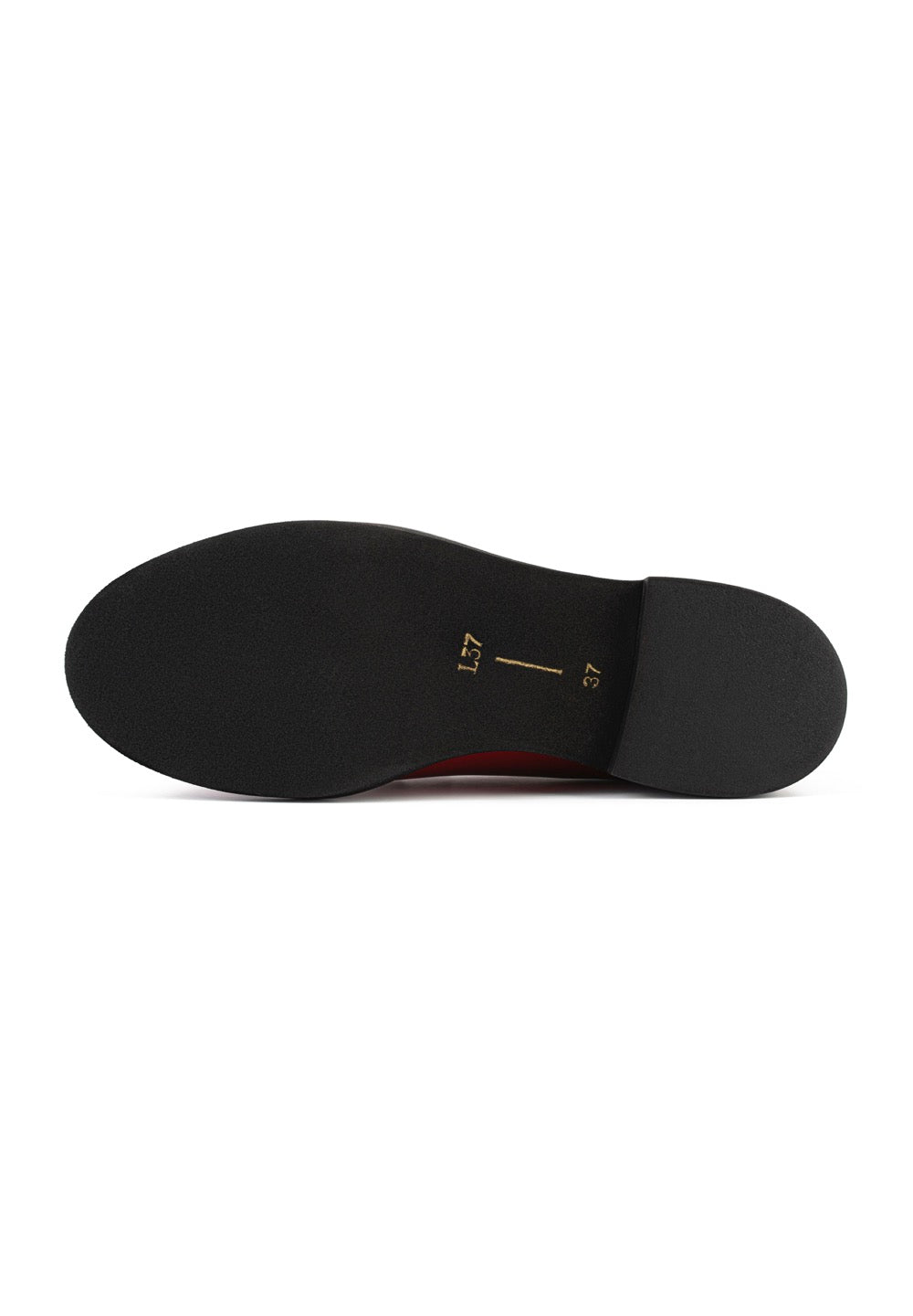 Mocassins Long Way To Go - Rouge