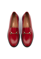 Mocassins Long Way To Go - Rouge