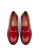 Mocasines Long Way To Go - Rojo