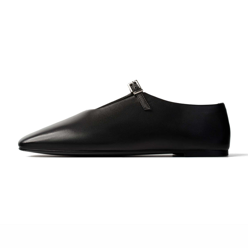 Midnight Carousel Flats - Black