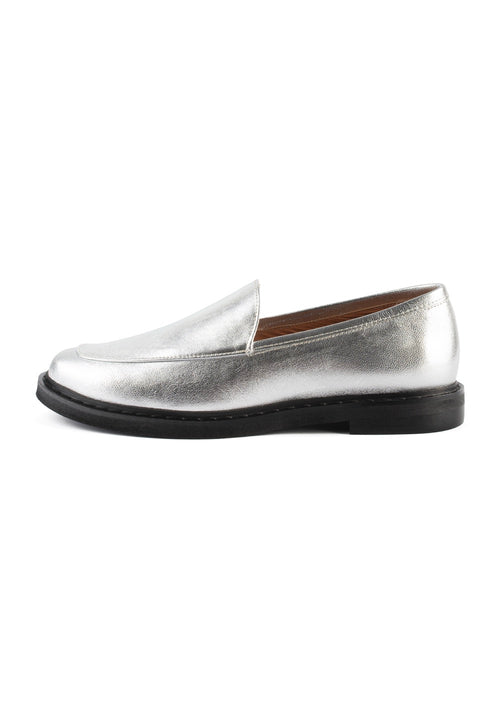 Mocassins Cross The Line - Argent