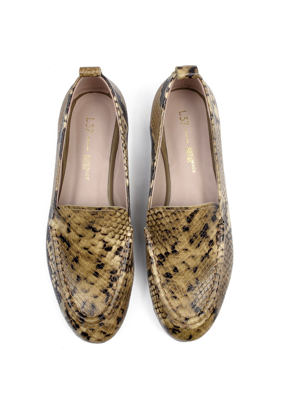 No Escape - Snake Ballet Flats