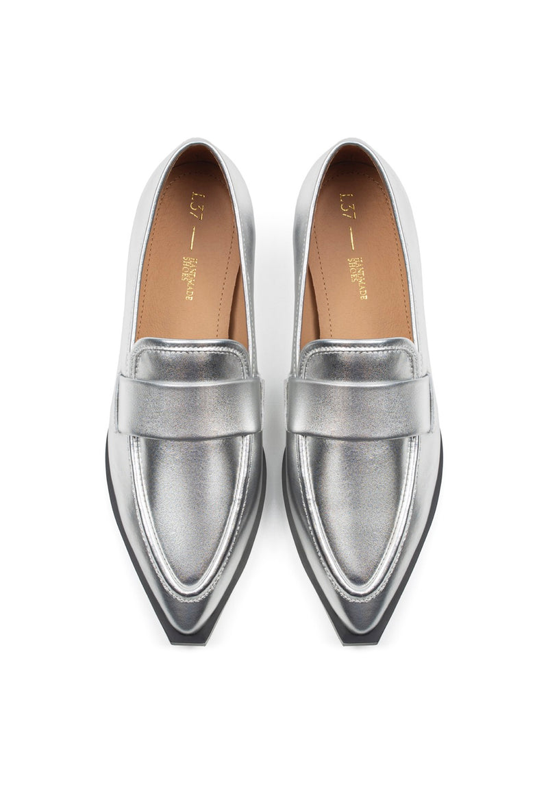 No Regrets Loafers - Silver