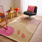 Sweet Cloud – Alfombra de lana multicolor con motivos geométricos Sweet Cloud