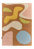 Soft Rayon – Alfombra de lana de diseño en colores pastel Soft Rayon