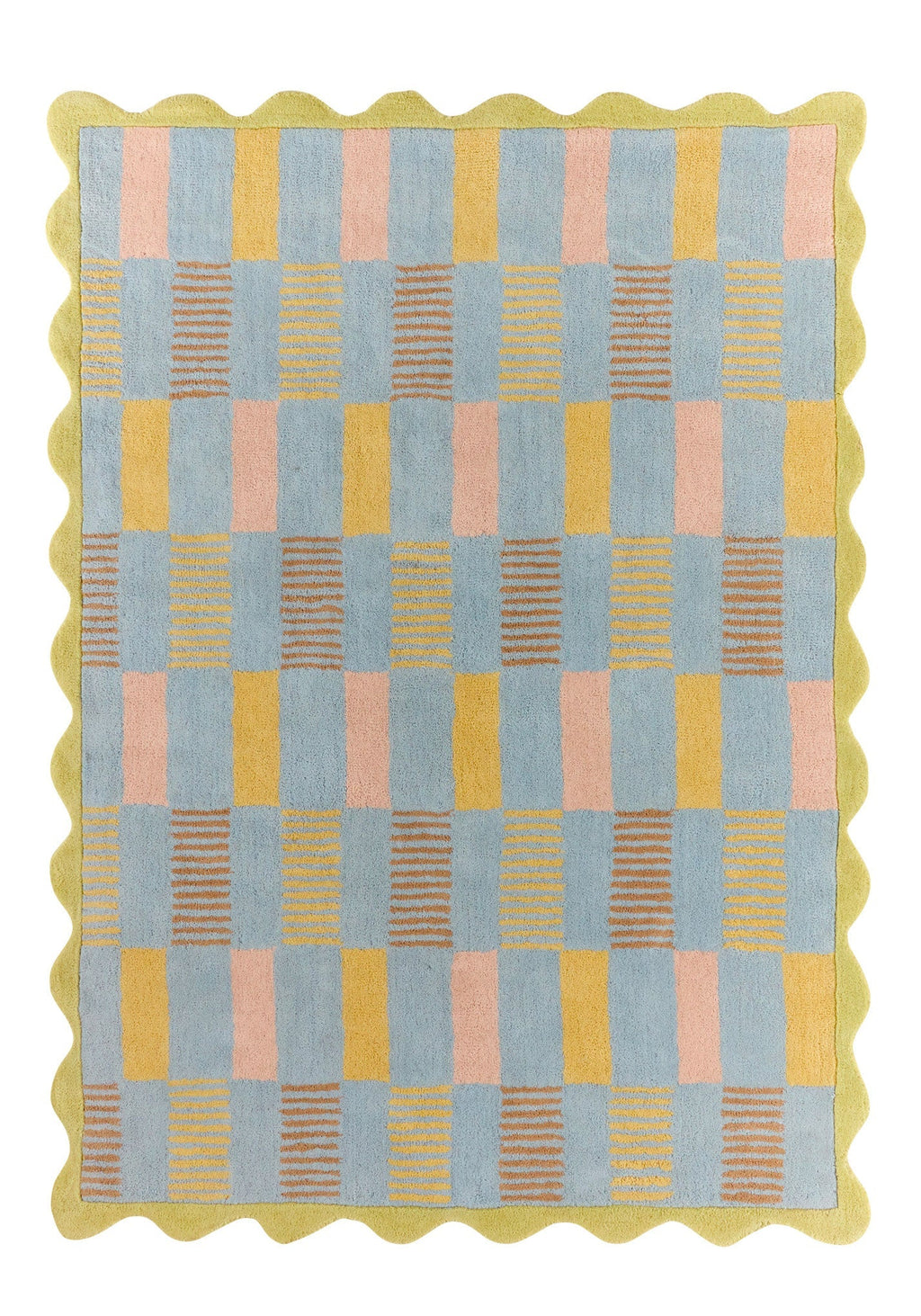 Rayon tend – Alfombra de lana de colores Rayon tend