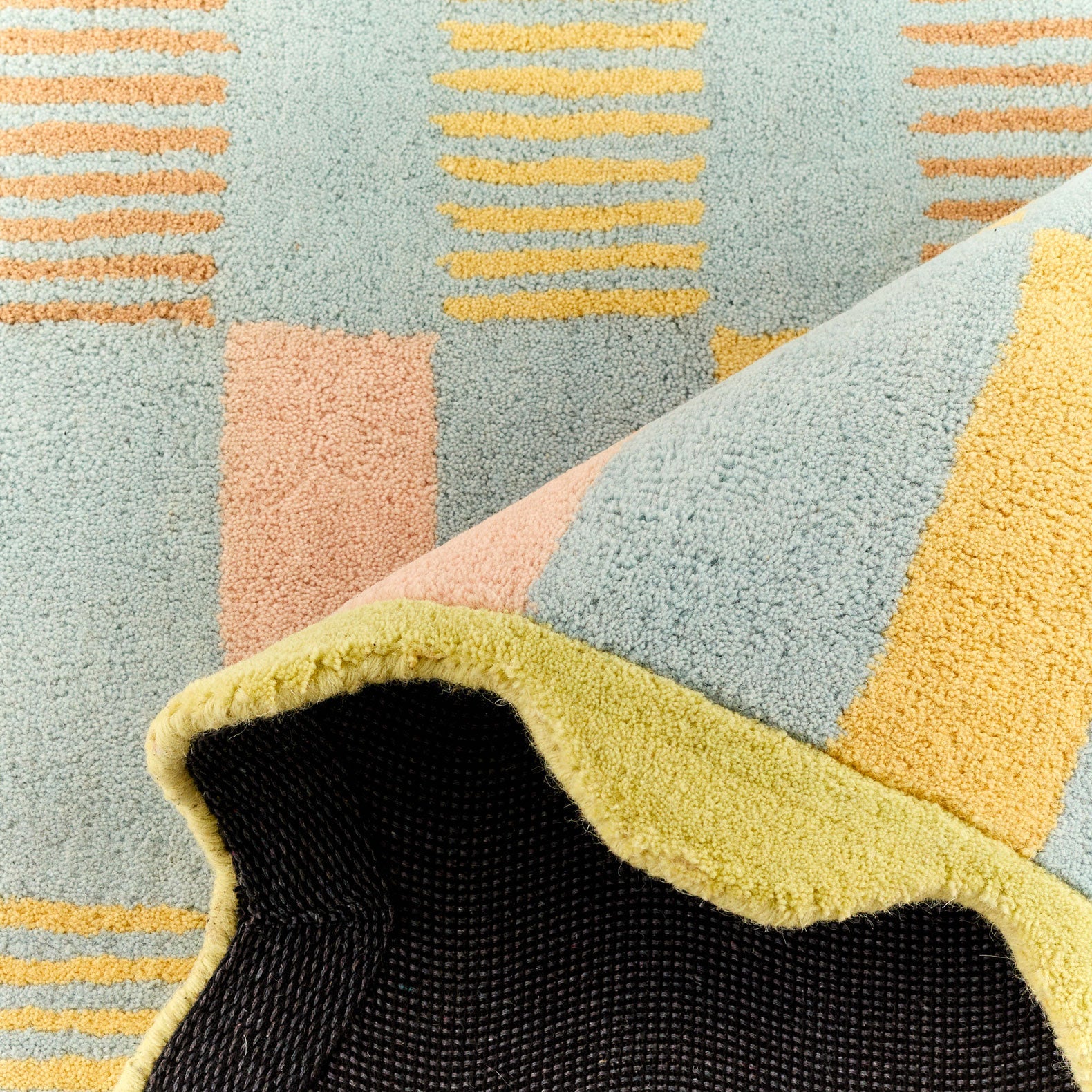 Rayon tend – Alfombra de lana de colores Rayon tend
