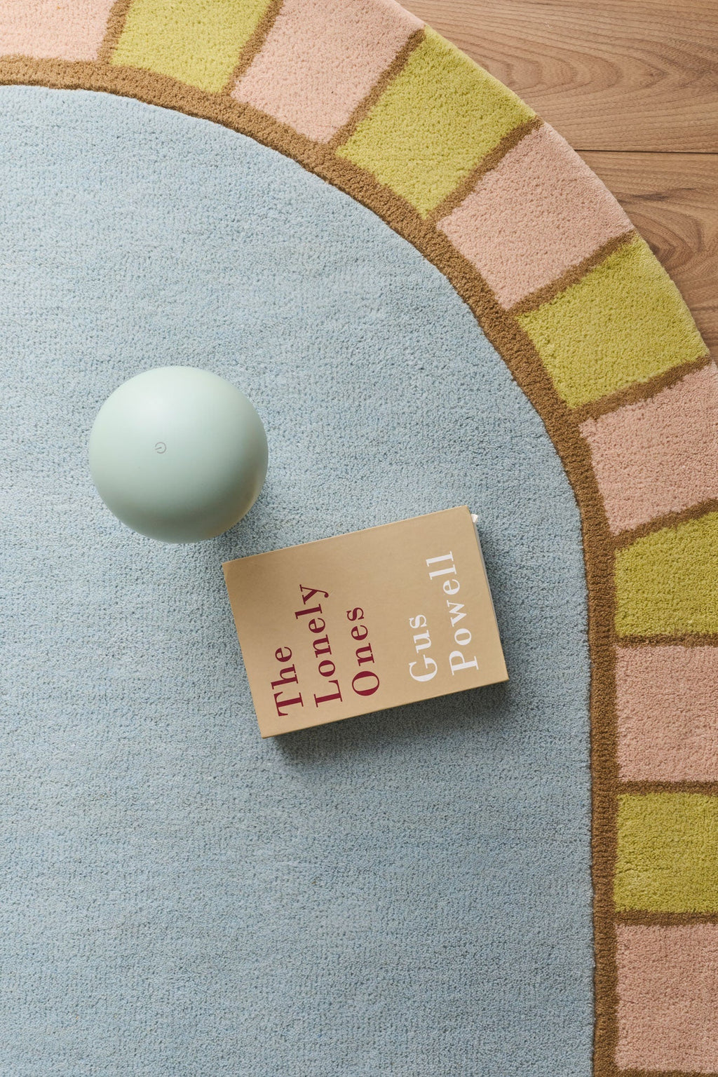 Soft Rayon – Alfombra de lana en tonos pastel Soft Rayon