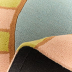 Soft Rayon – Alfombra de lana en tonos pastel Soft Rayon