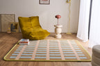 Rayon tend – Modern multi-colored wool rug Rayon tend