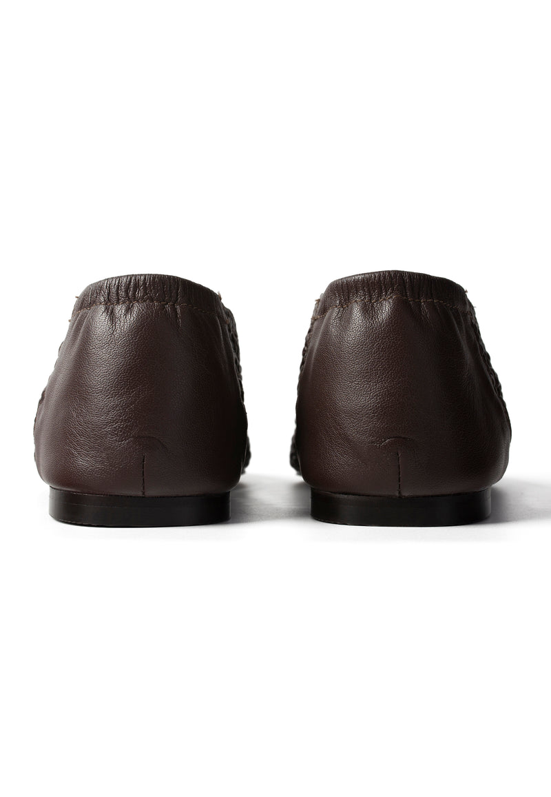 Chaussures Plates Remember This Morning  - Darkbrown