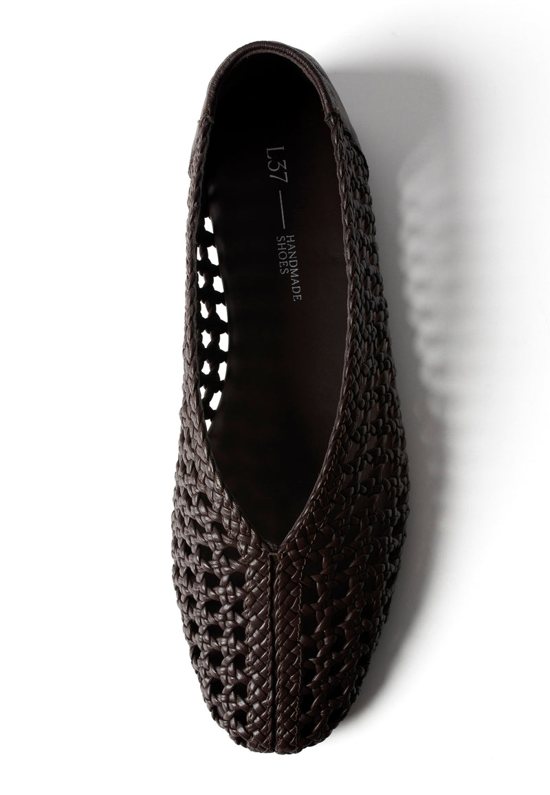 Chaussures Plates Remember This Morning  - Darkbrown