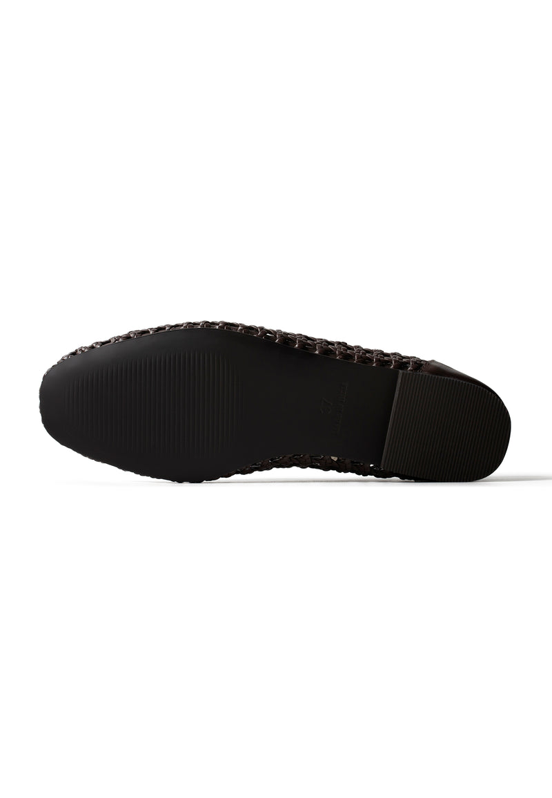 Chaussures Plates Remember This Morning  - Darkbrown