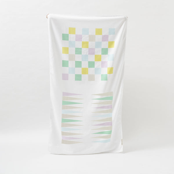 Serviette Microfibre Jeux - Imprimé Fond Blanc