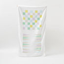 Microfiber Games Towel - Printed on White Background