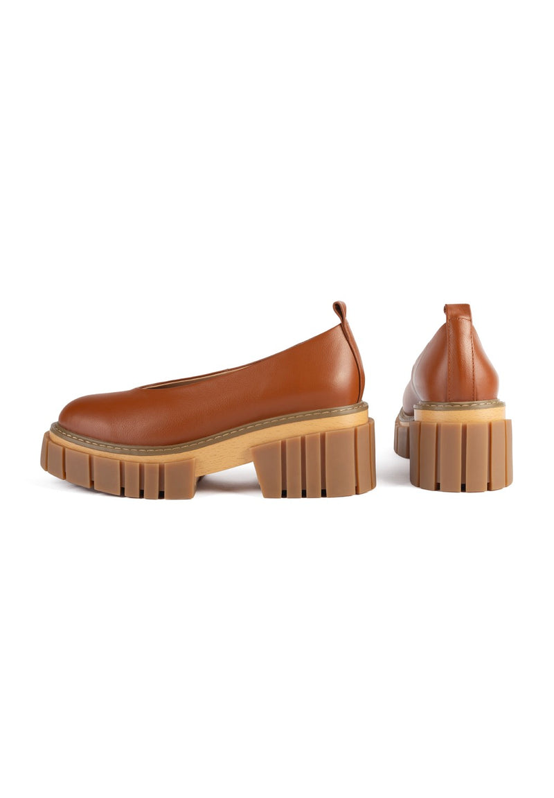 Mocassins Slow Down Baby - Caramel