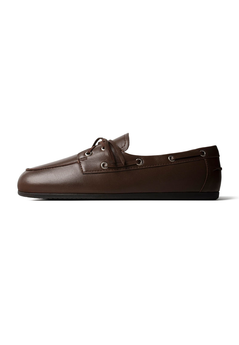 Chaussures Plates  Slow Life - Brun Foncé