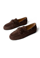 Slow Life Flat Shoes - Dark Brown