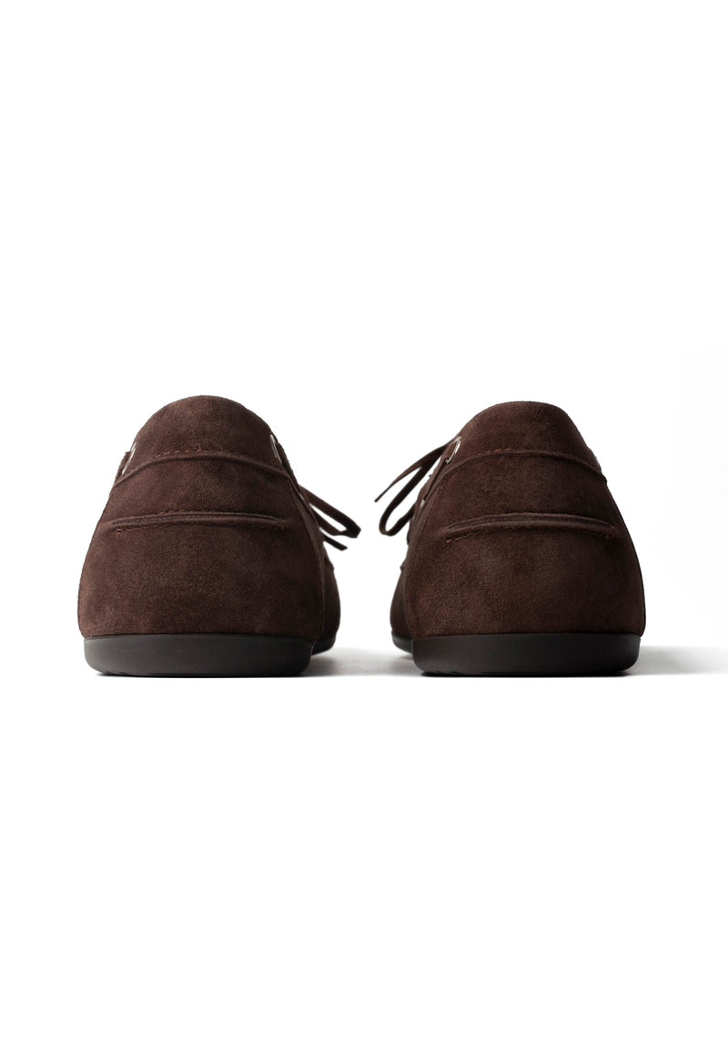 Slow Life Flat Shoes - Dark Brown