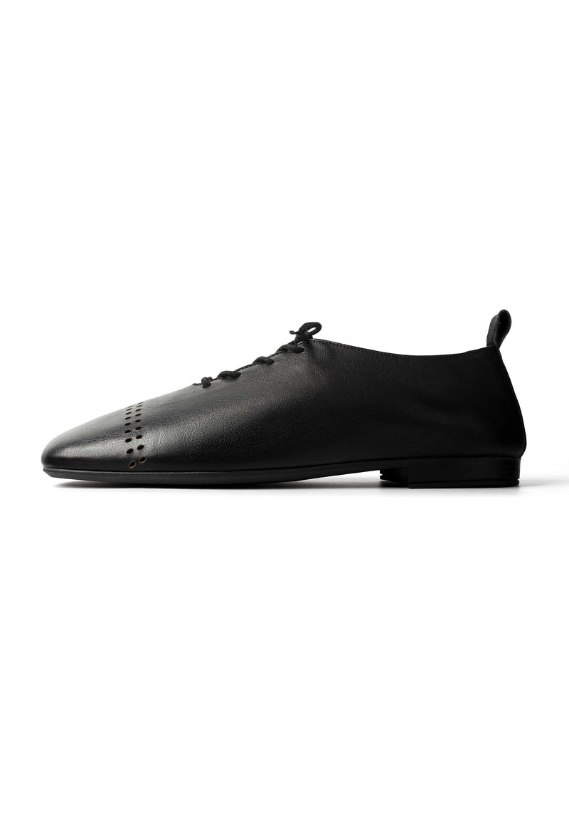 Sunsets We Remember Flat Shoes - Black