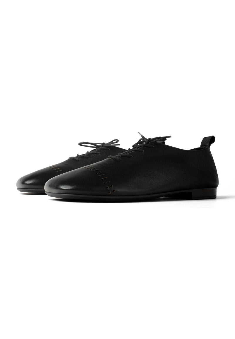 Sunsets We Remember Flat Shoes - Black