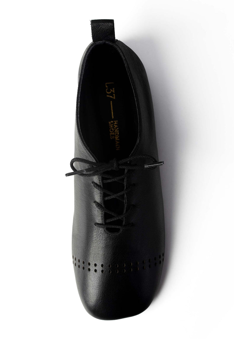 Sunsets We Remember Flat Shoes - Black