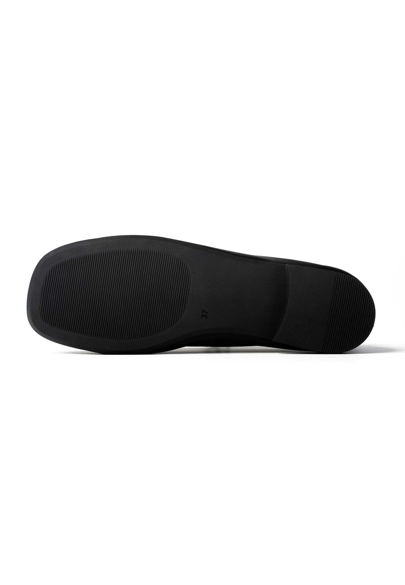 Sunsets We Remember Flat Shoes - Black