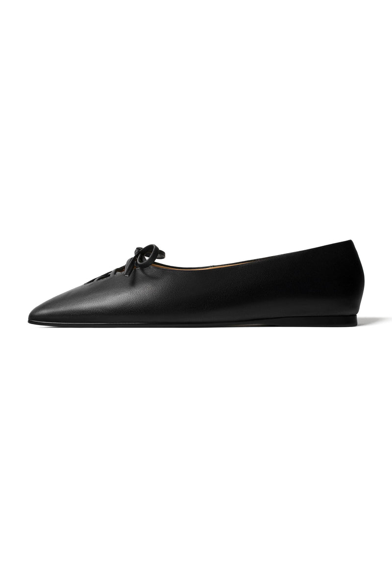 Waves Between Us Two Ballerina Flats - Black