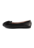 Wild Roses Ballerinas - Black
