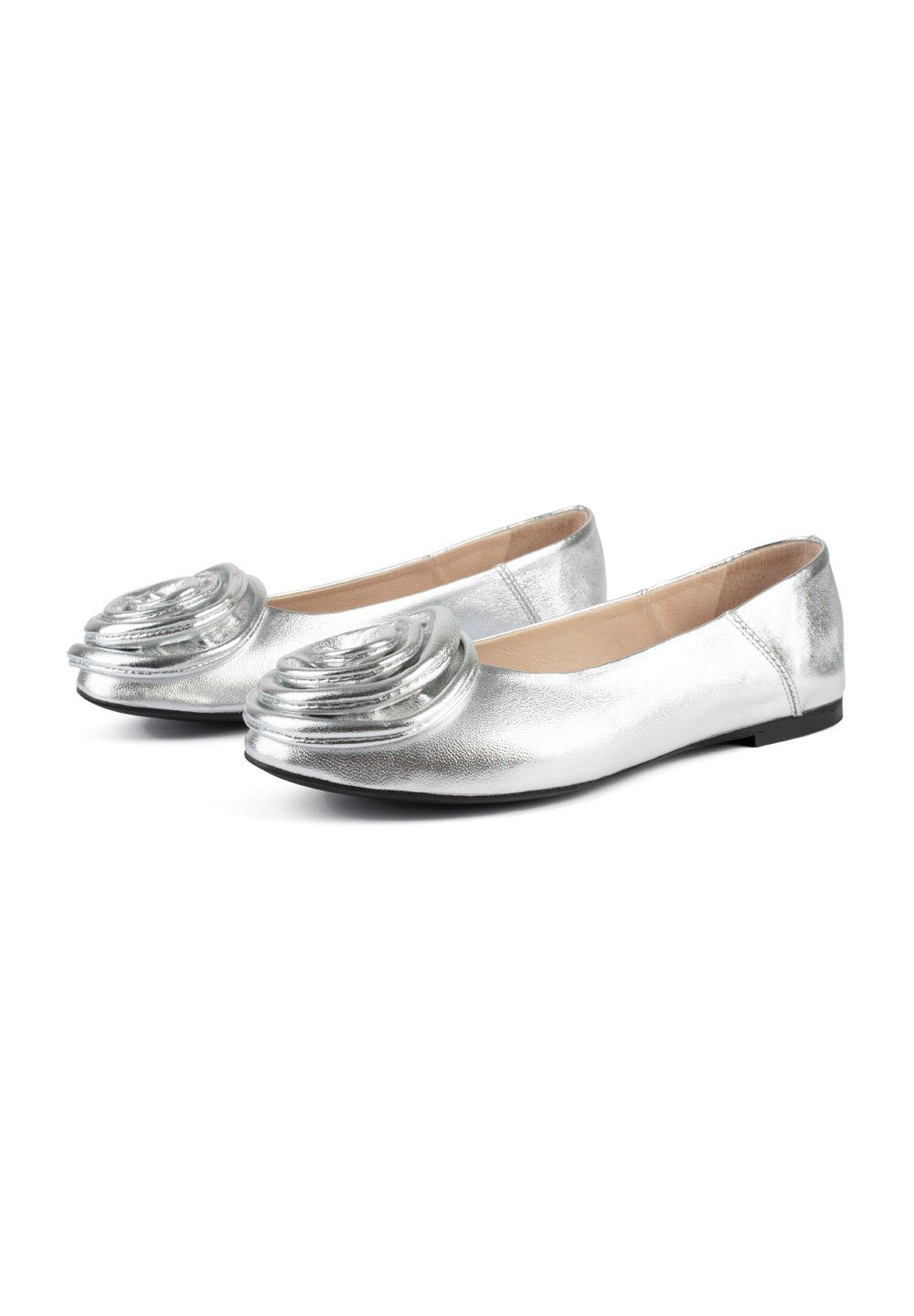 Ballerine Wild Roses - Argento