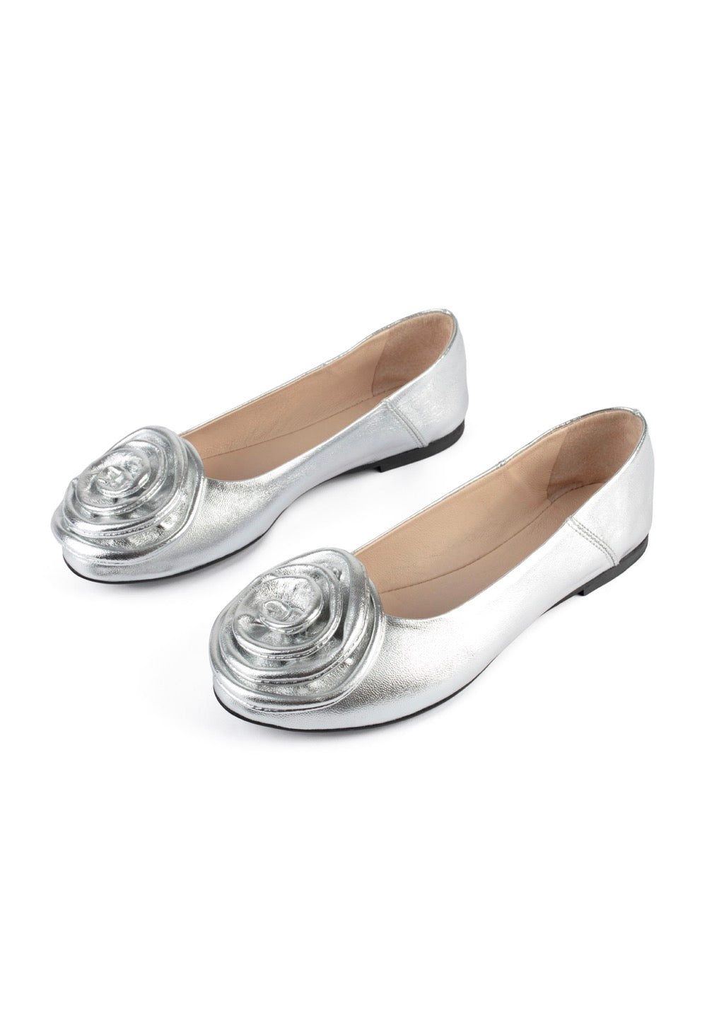 Ballerine Wild Roses - Argento