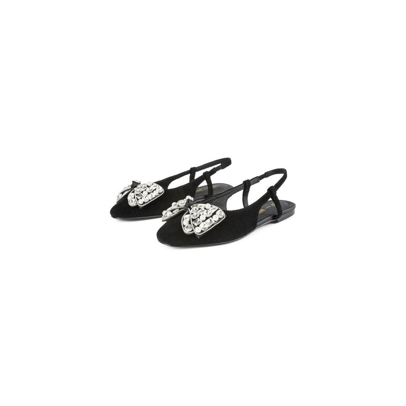 Ballerines With Bated Breath - Noir
